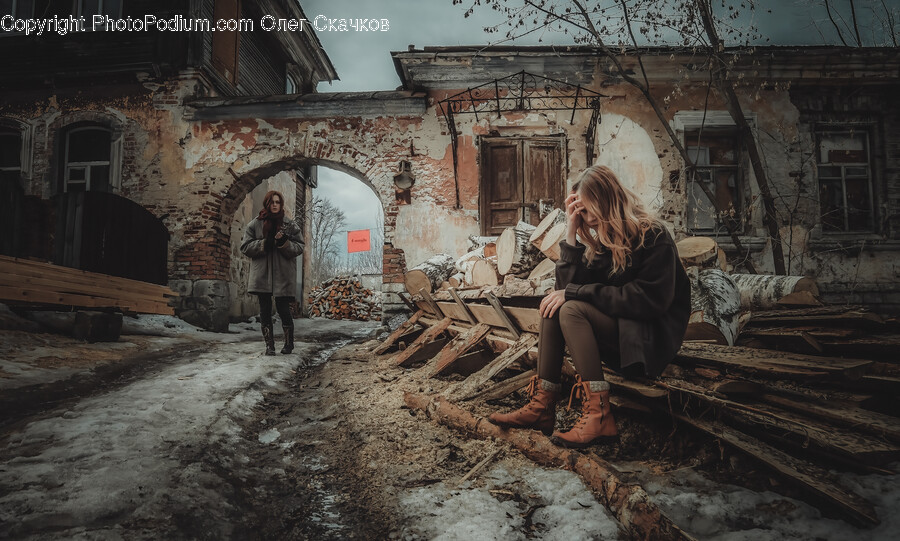 Person, Human, Clothing, Apparel, Brick