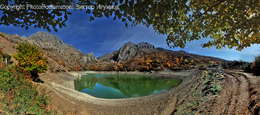 Mountain, Nature, Outdoors, Water, Ground