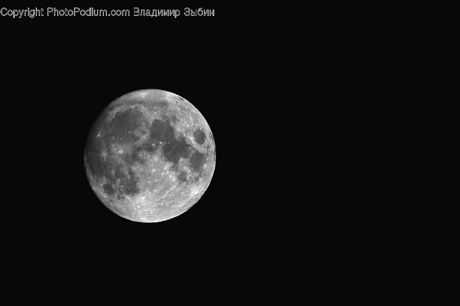 Moon, Nature, Outdoors, Outer Space, Astronomy
