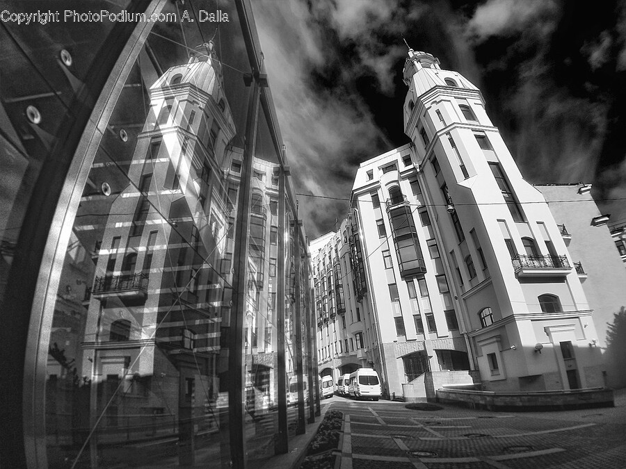 Building, Urban, City, Town, Office Building