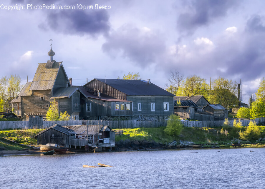 Nature, Outdoors, Water, Building, Spire