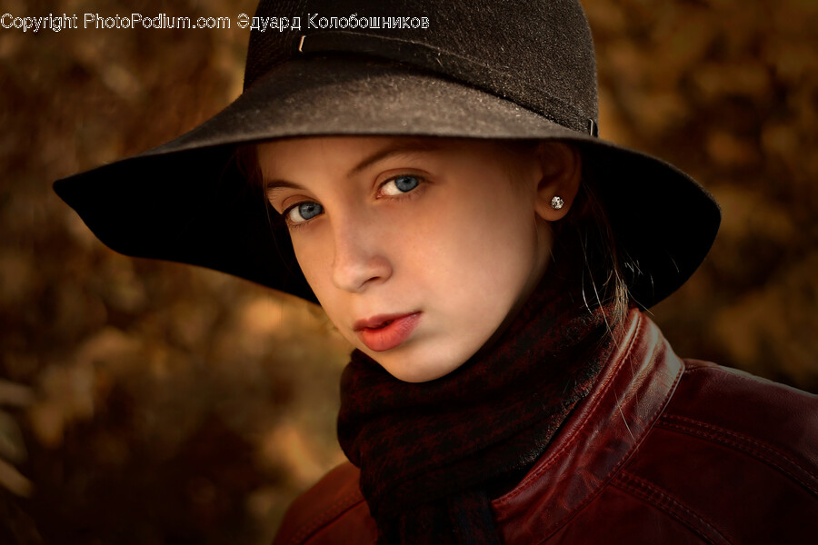 Clothing, Apparel, Hat, Sun Hat, Person
