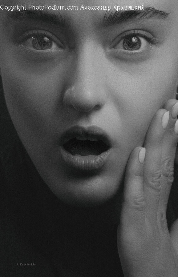Face, Person, Human, Finger, Mouth