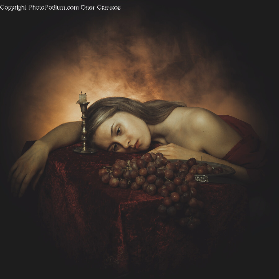 Painting, Art, Plant, Grapes, Fruit