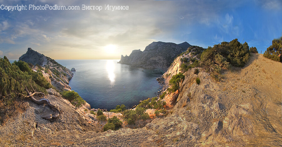 Cliff, Outdoors, Nature, Promontory, Adventure
