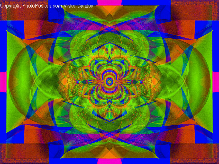 Ornament, Pattern, Fractal, Advertisement, Painting