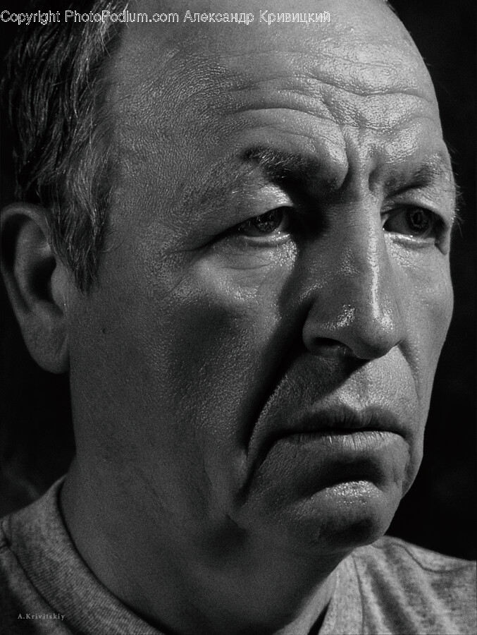 Face, Person, Human, Frown, Portrait