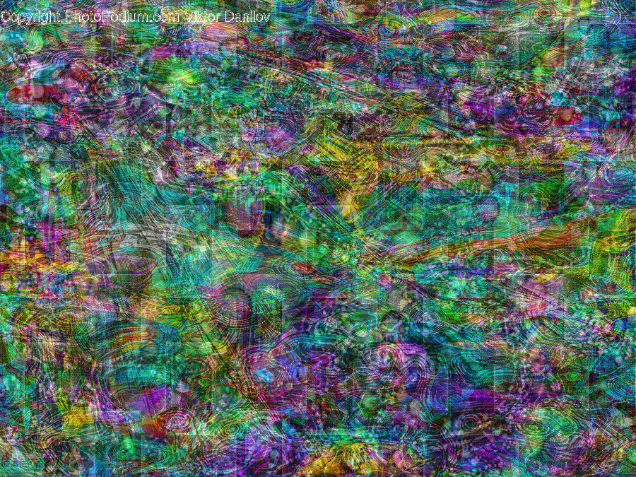 Pattern, Ornament, Fractal, Painting, Art