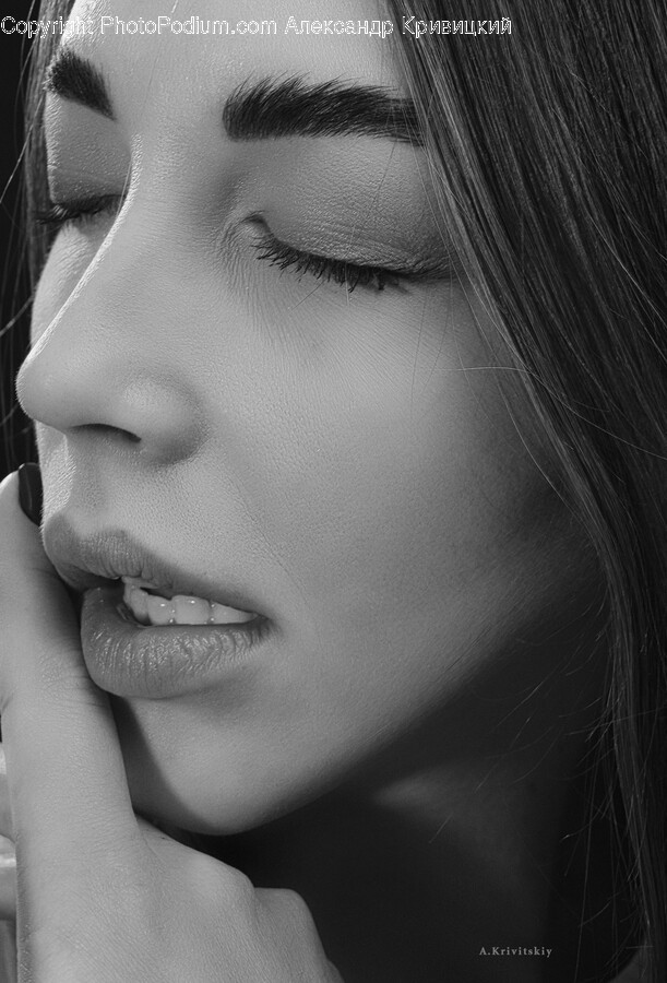 Person, Human, Face, Finger, Skin