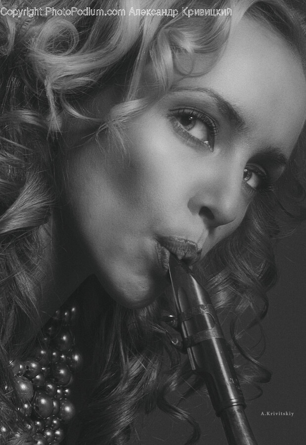 Person, Human, Leisure Activities, Face, Musical Instrument