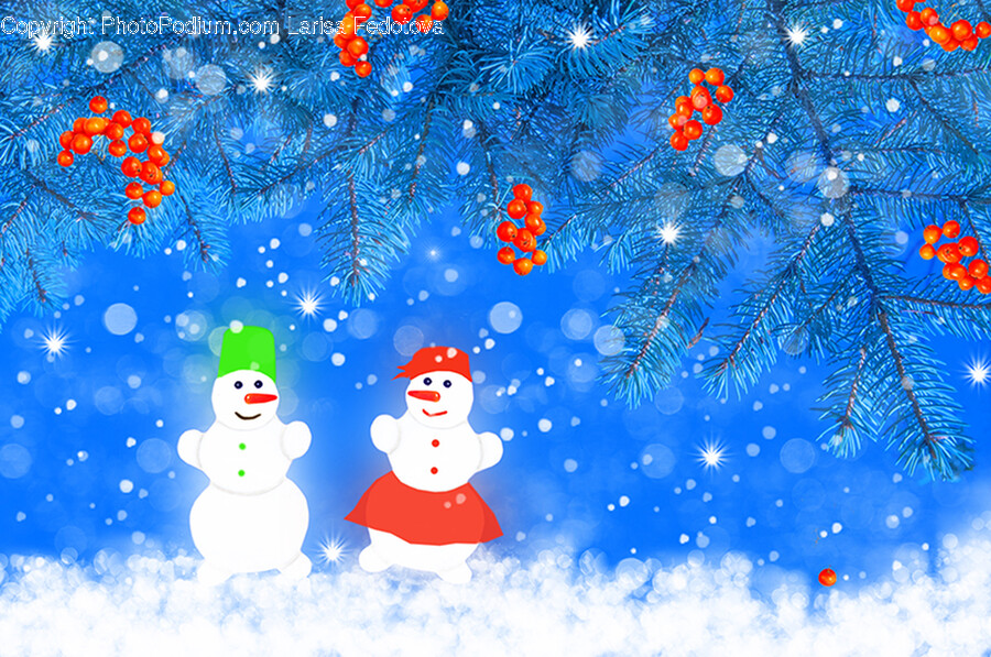 Nature, Outdoors, Snow, Winter, Snowman
