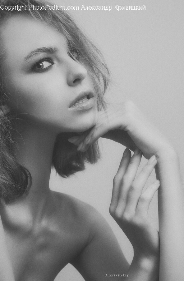 Face, Person, Human, Finger, Female