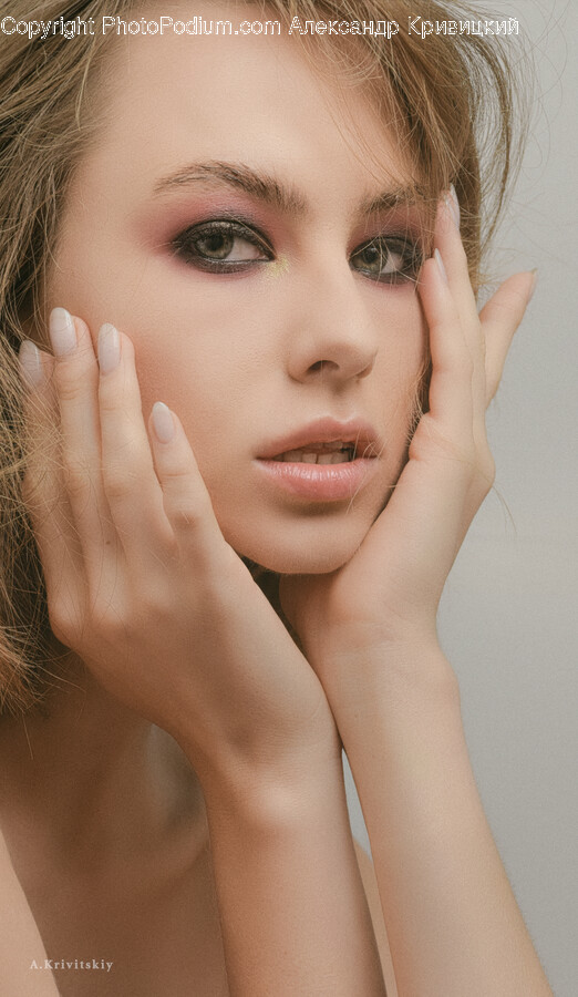 Face, Person, Human, Finger, Skin