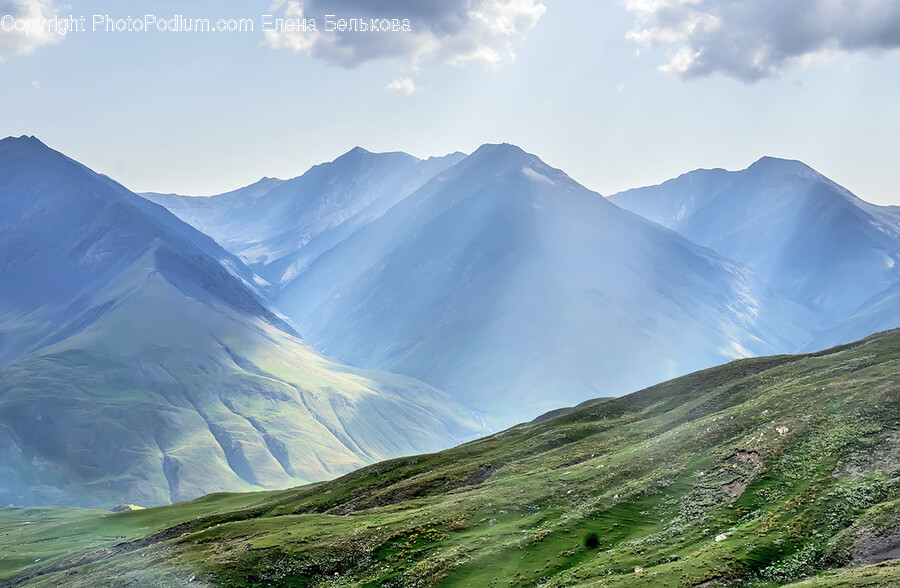 Mountain Range, Nature, Outdoors, Mountain, Slope