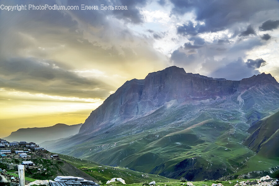 Nature, Outdoors, Mountain Range, Mountain, Scenery