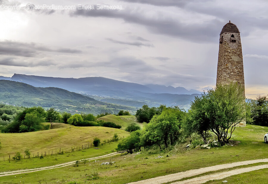 Outdoors, Nature, Field, Grassland, Architecture