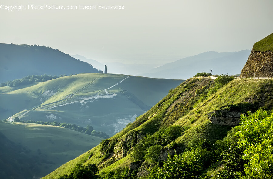 Nature, Outdoors, Mountain, Mountain Range, Countryside