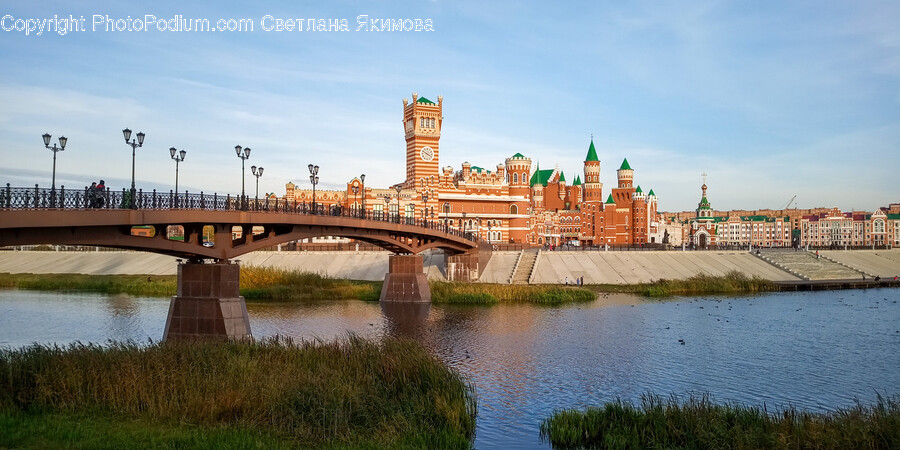 Building, Architecture, Bridge, Castle, Fort