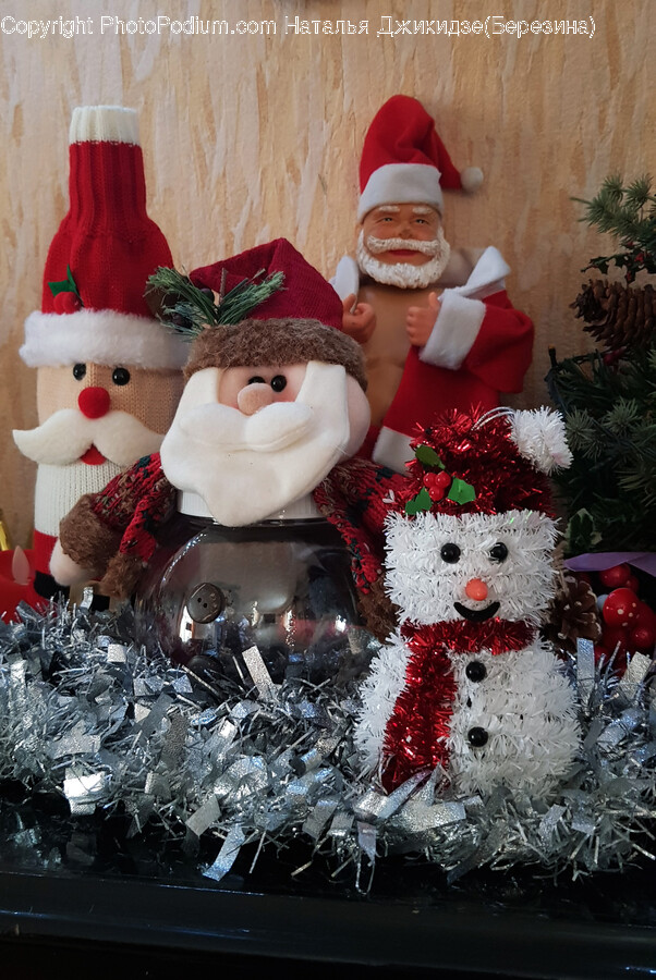 Toy, Doll, Snowman, Nature, Winter