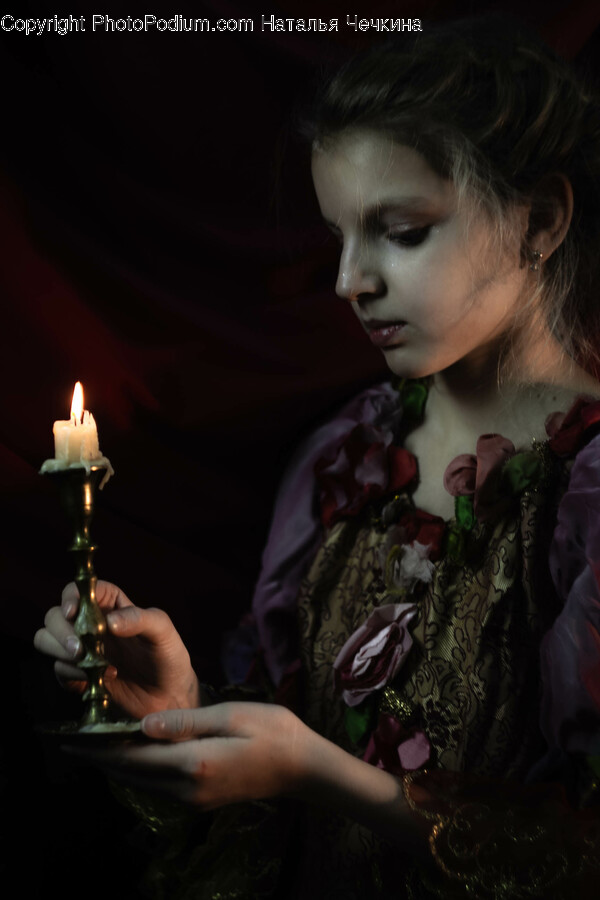 Person, Human, Candle, Finger, Vigil