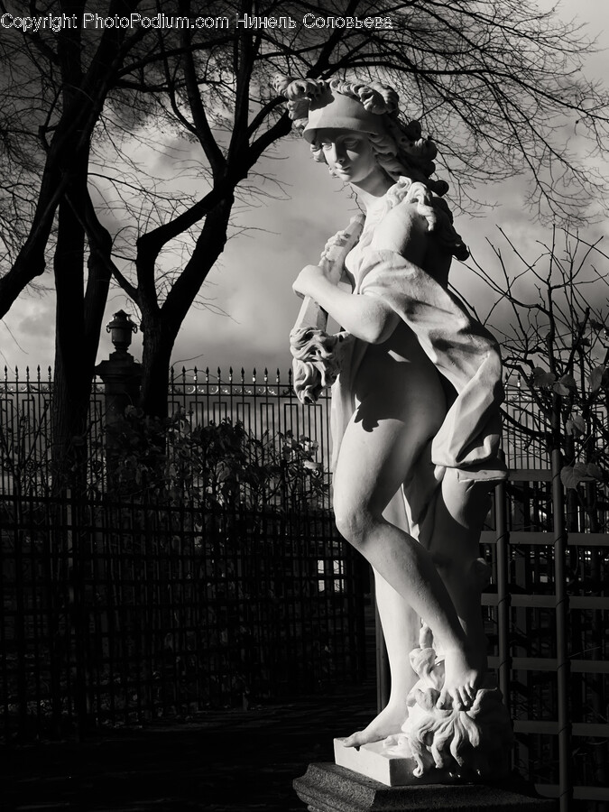 Railing, Clothing, Apparel, Person, Human