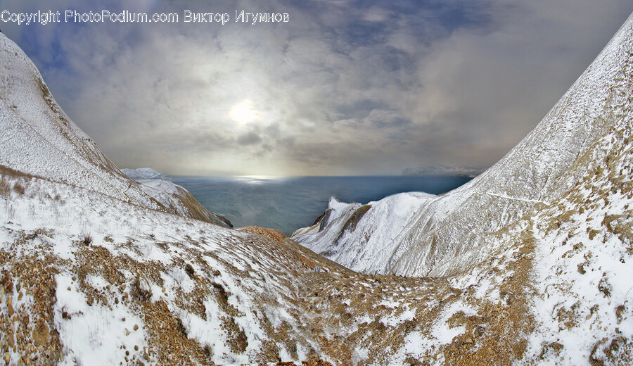 Mountain, Nature, Outdoors, Mountain Range, Ice