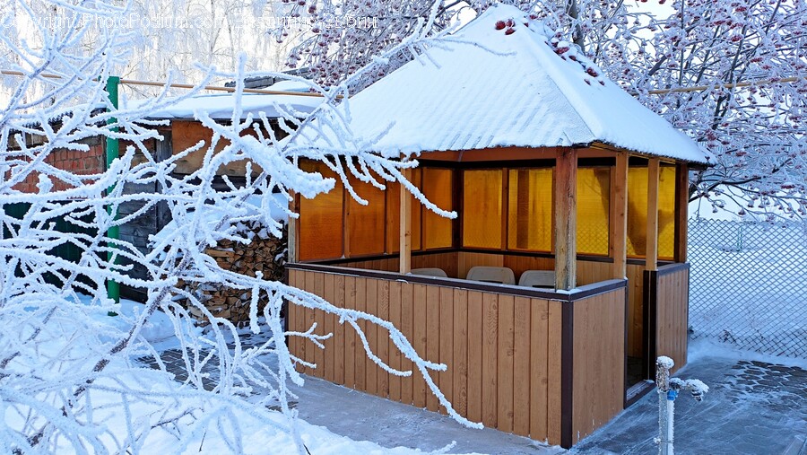 Nature, Outdoors, Ice, Building, Tent