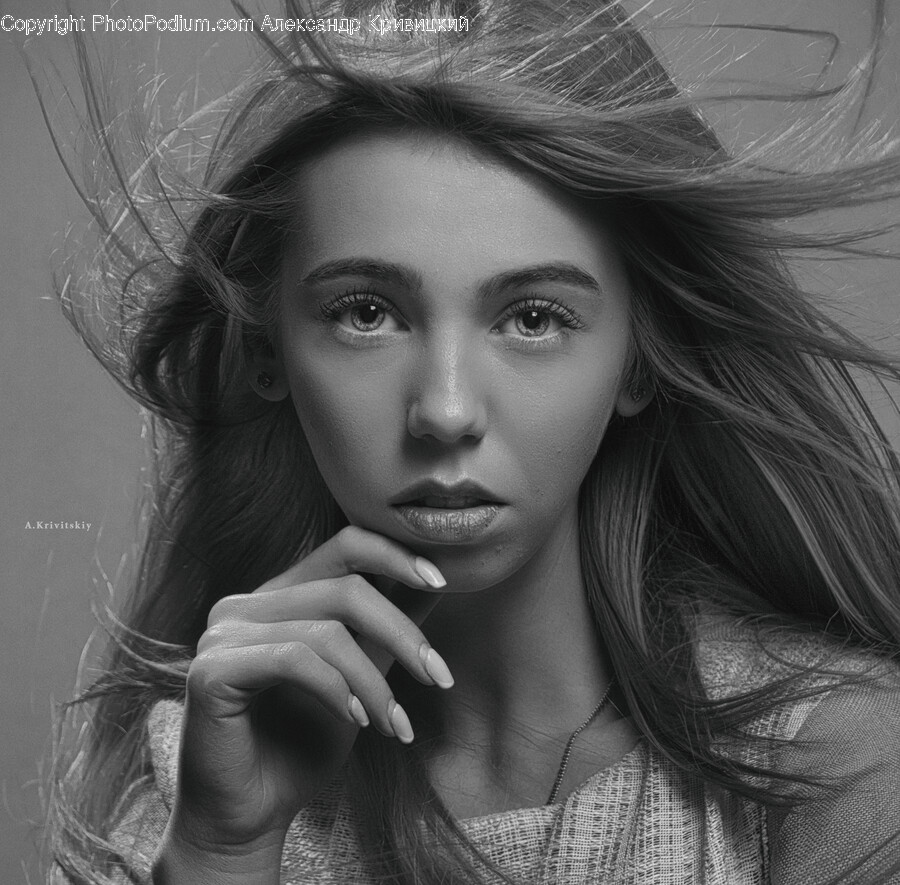 Face, Person, Human, Female, Woman