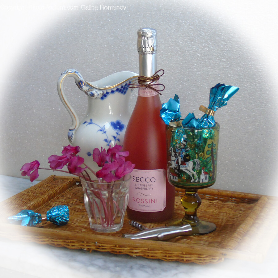 Glass, Goblet, Flower, Blossom, Plant