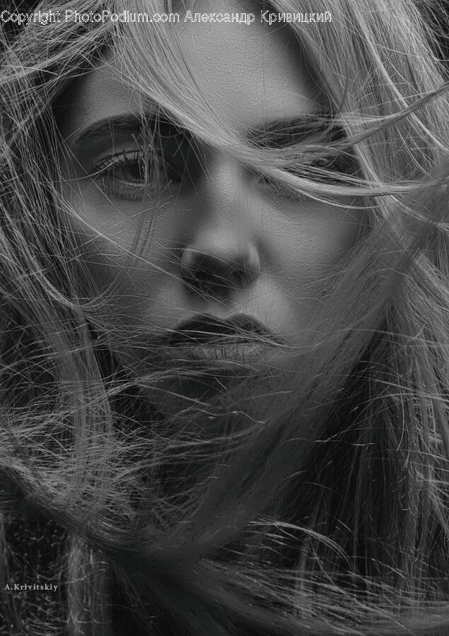 Face, Person, Human, Blonde, Female