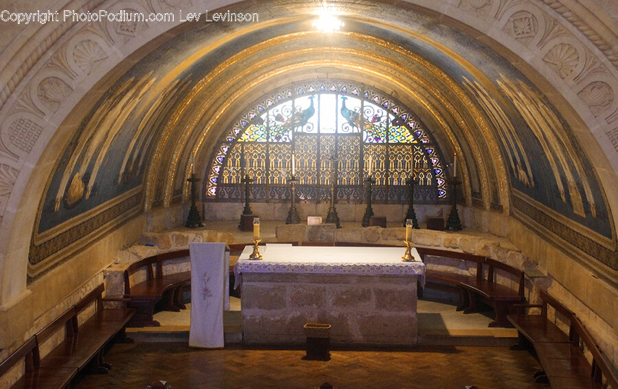 Crypt, Architecture, Building, Altar, Church