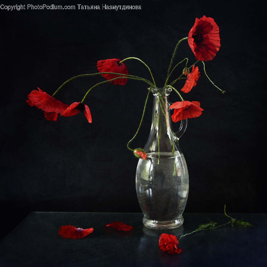 Ikebana, Vase, Jar, Plant, Pottery