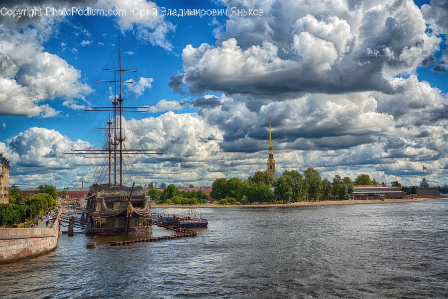 Weather, Nature, Water, Watercraft, Vessel