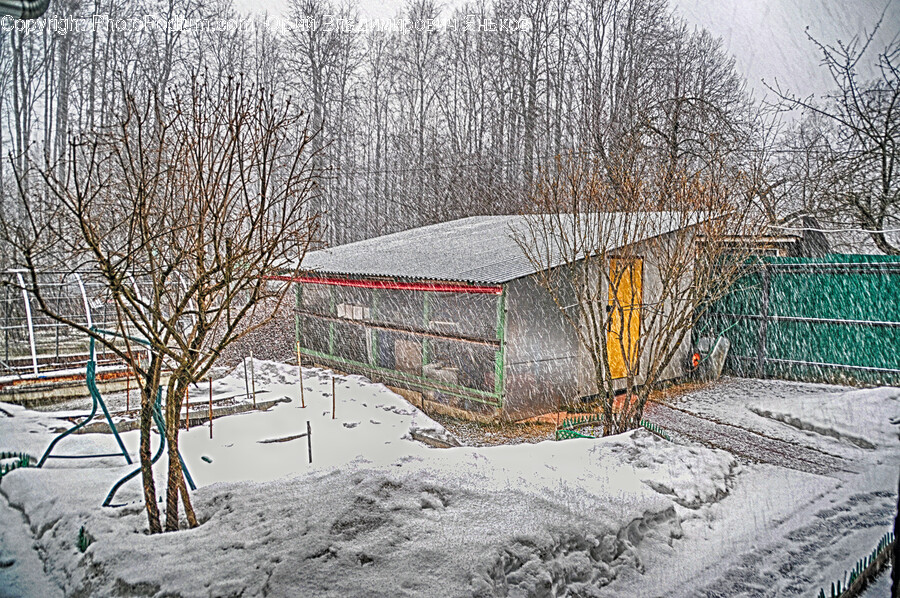 Nature, Outdoors, Building, Housing, Countryside