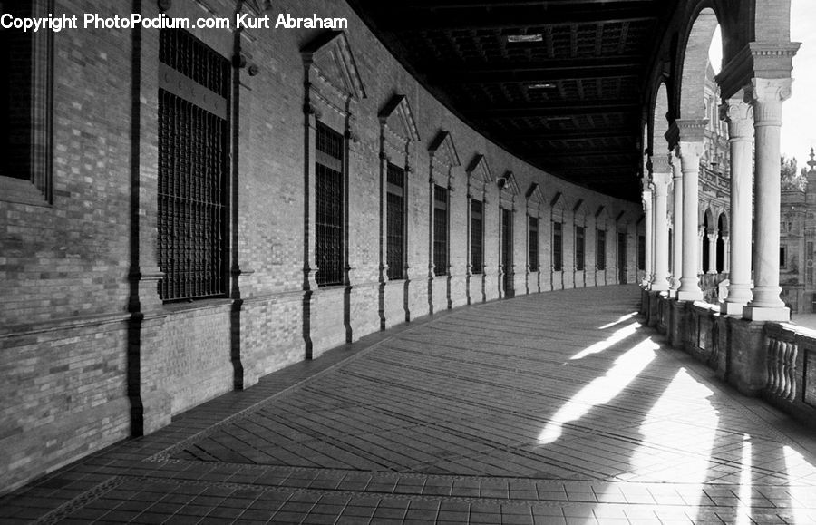 People, Person, Human, Arch, Boardwalk, Deck, Path