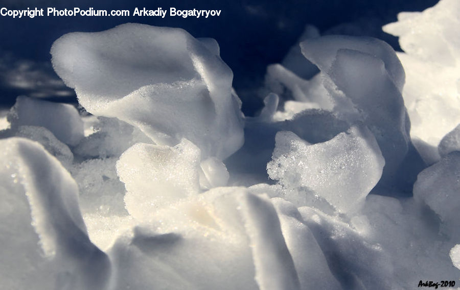 Cloud, Cumulus, Sky, Ice, Outdoors, Snow, Azure Sky