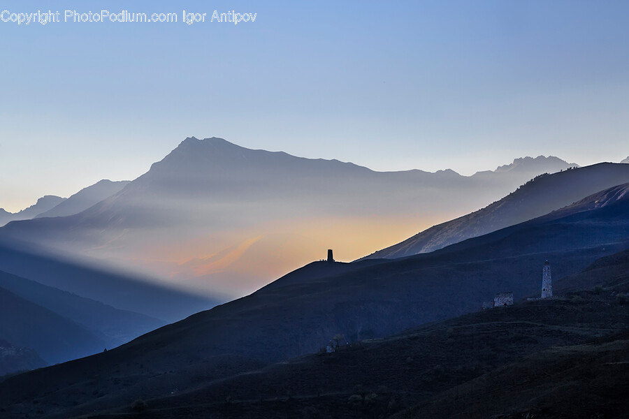 Mountain Range, Mountain, Nature, Outdoors, Peak