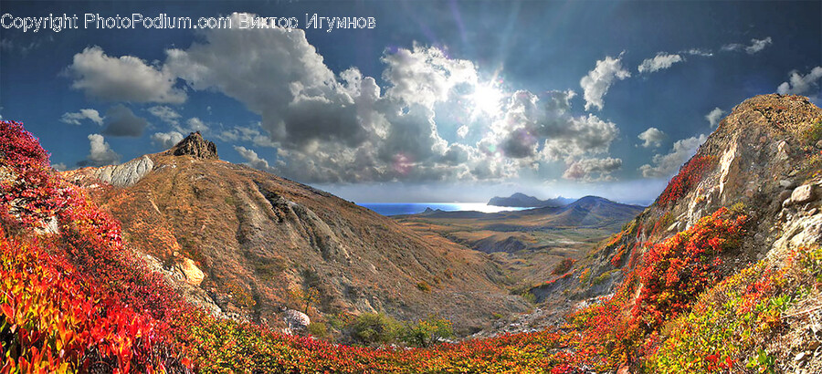 Nature, Outdoors, Plateau, Mountain, Scenery