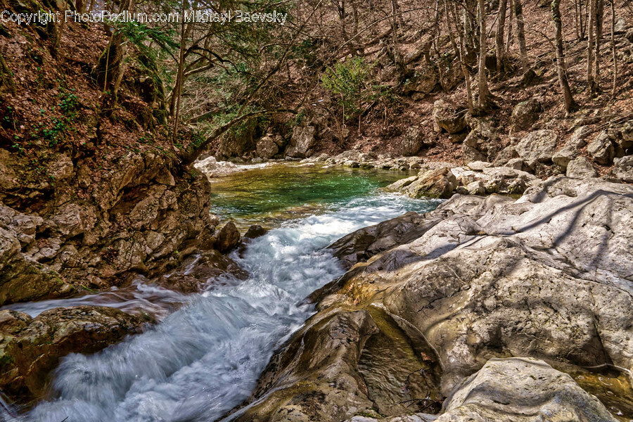 Water, Nature, Outdoors, Creek, Stream