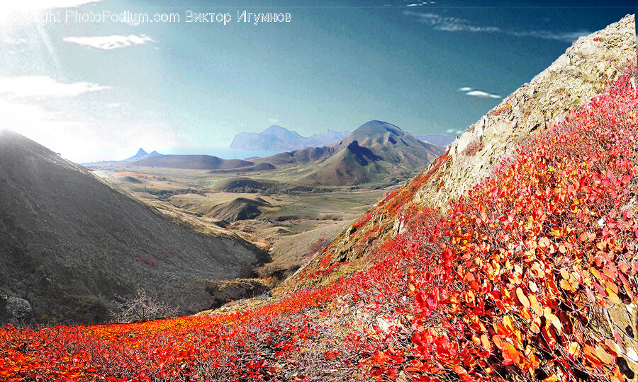 Nature, Outdoors, Mountain, Mountain Range, Slope