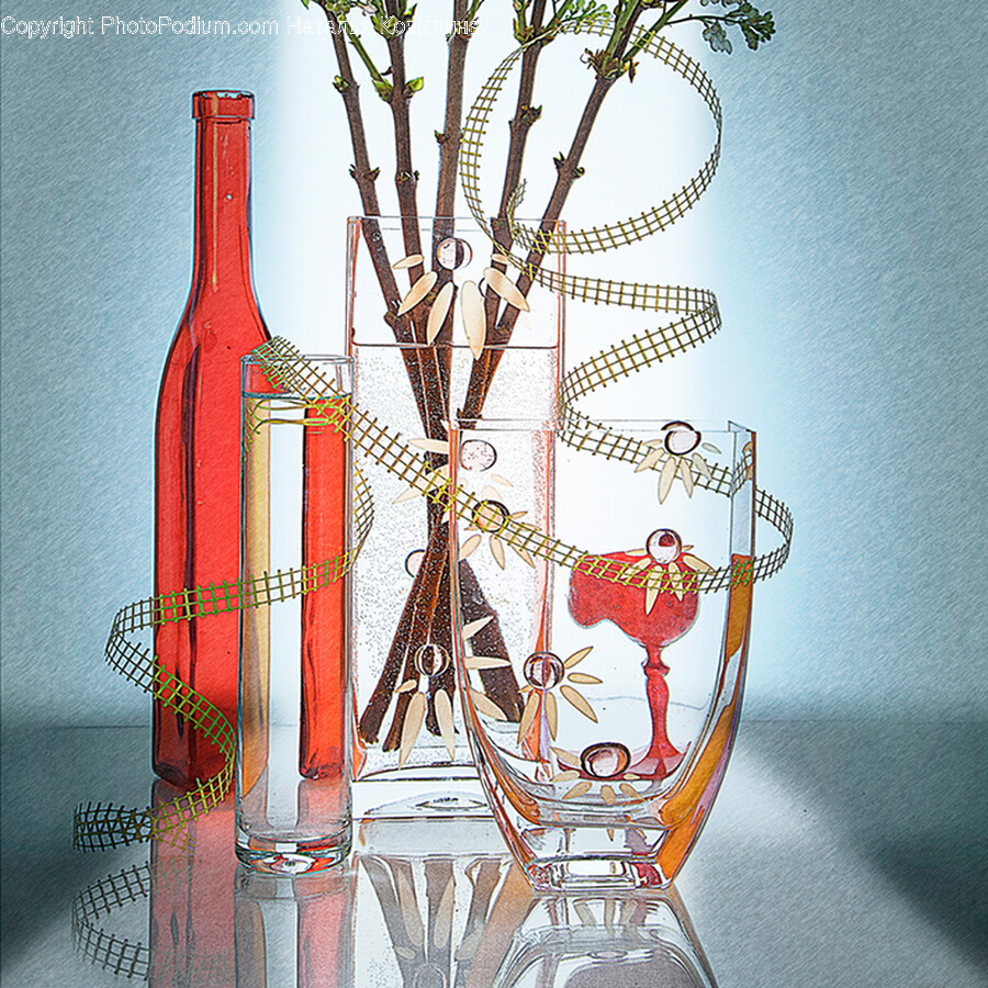 Glass, Wine, Alcohol, Beverage, Drink