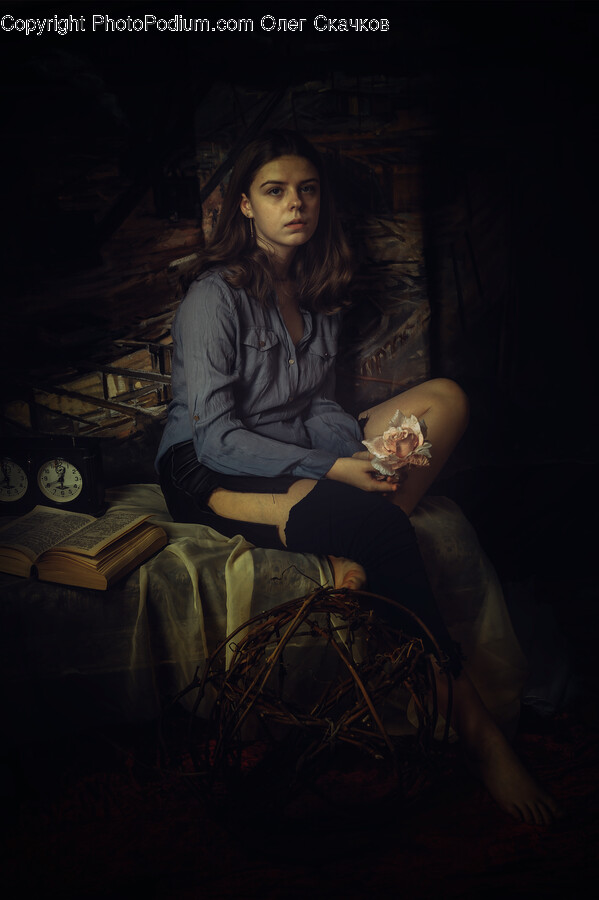 Skin, Person, Human, Chair, Furniture