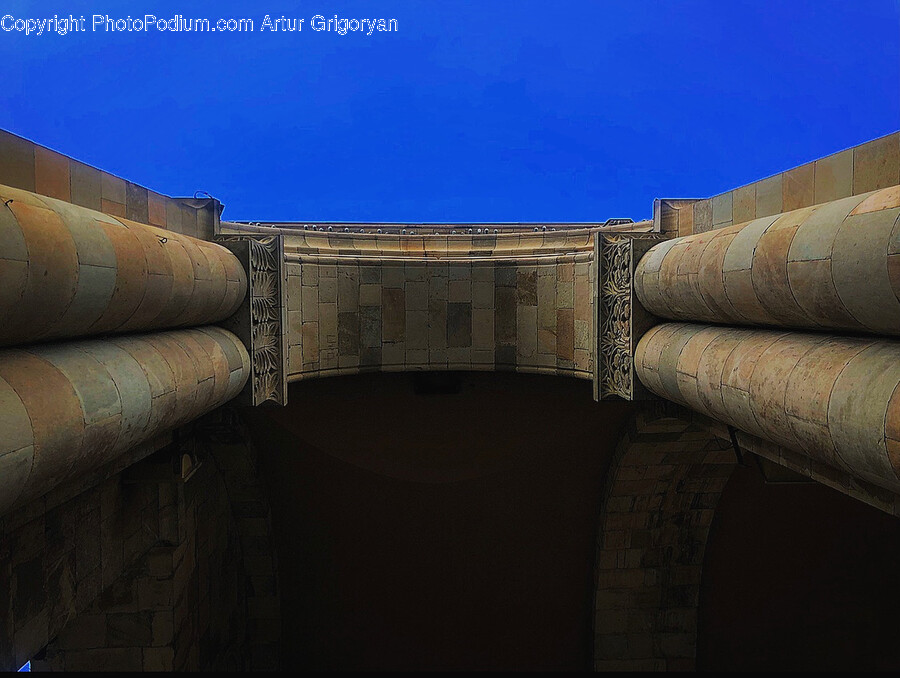 Architecture, Building, Pillar, Column, Archaeology