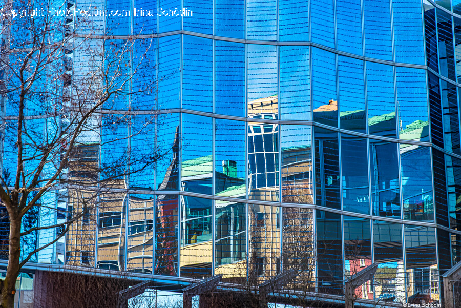 Office Building, Building, Urban, City, Town