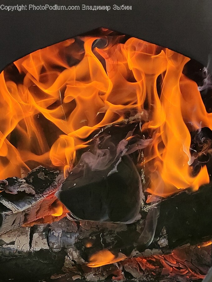 Fire, Flame, Bonfire, Forge