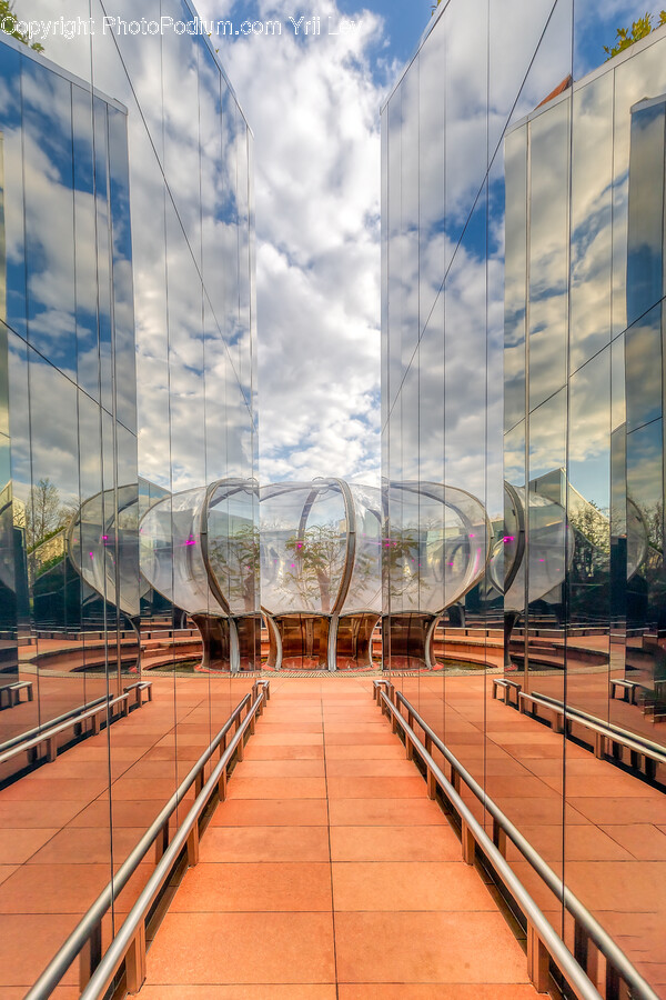 Handrail, Banister, Sphere, Building, Architecture