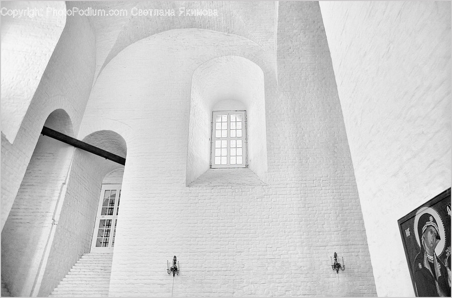 Architecture, Building, Handrail, Banister, Corridor