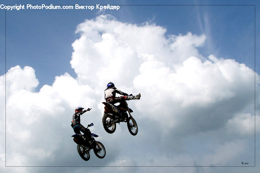 Motocross, Motorcycle, People, Person, Human, Bicycle, Bike