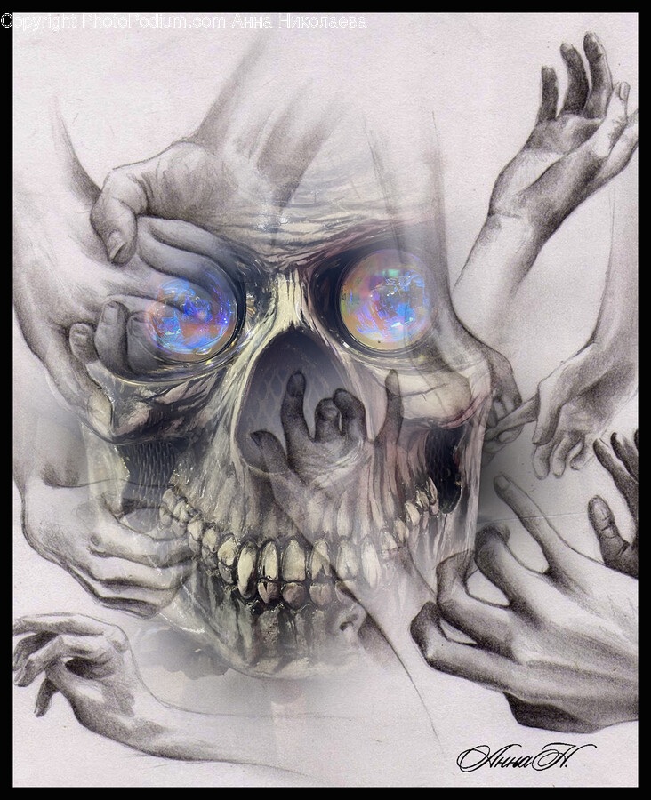 Drawing, Art, Person, Human, Alien