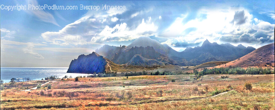 Mountain Range, Nature, Outdoors, Mountain, Plateau